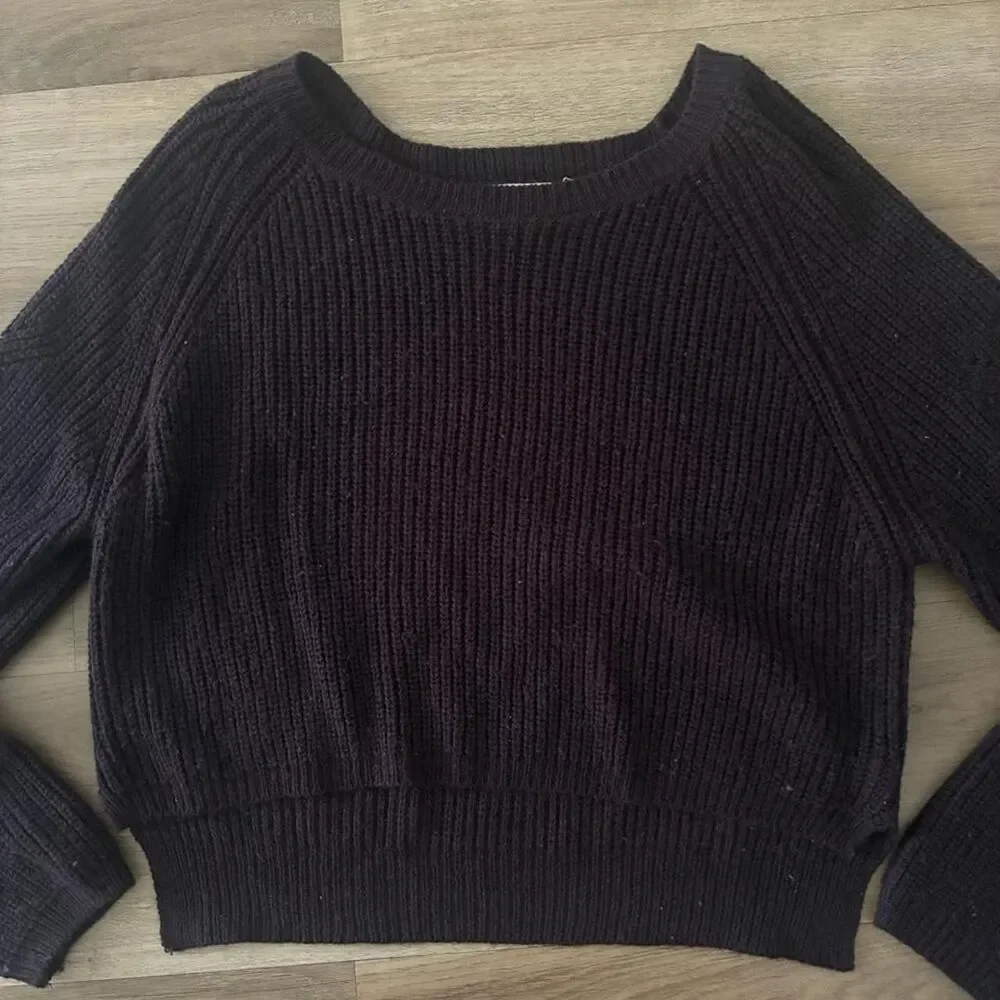 Ambiance-apparel Women's Brown and Black Jumper
